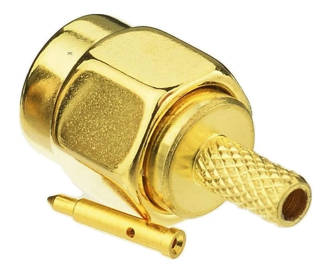 Conector sma Sma macho conector conecconecconecsma  connectors sma cable lmr200 lmr195 rg142 rg400 rg58