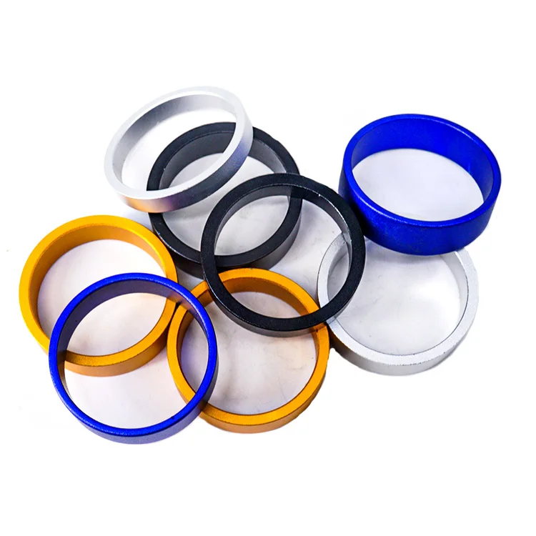 
Customized Aluminum Anodize Bicycle Washers Bike Headset Spacer 