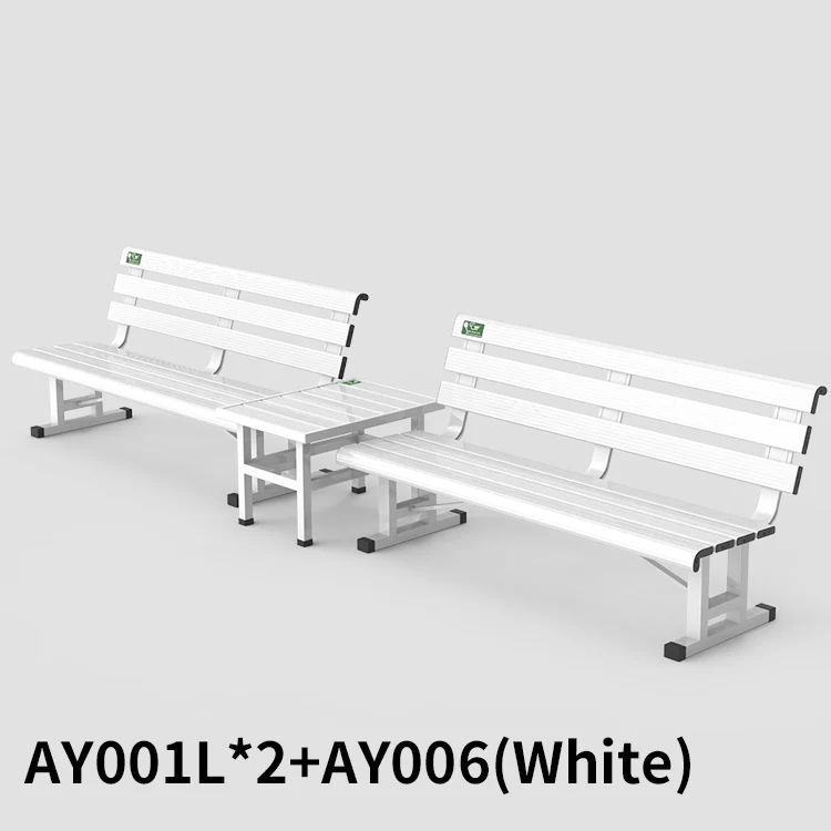 Tennis court equipment aluminum alloy Stadium Rest Chair Set table and chairs chairs resting