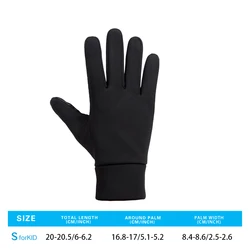 Custom logo sports morning run warm touch screen windproof gloves