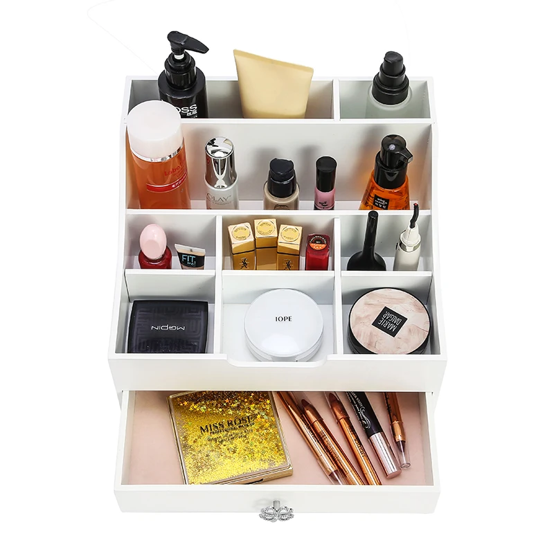 MDF perfume wooden box  storage jewelry  case with wooden watch box travel jewelry case