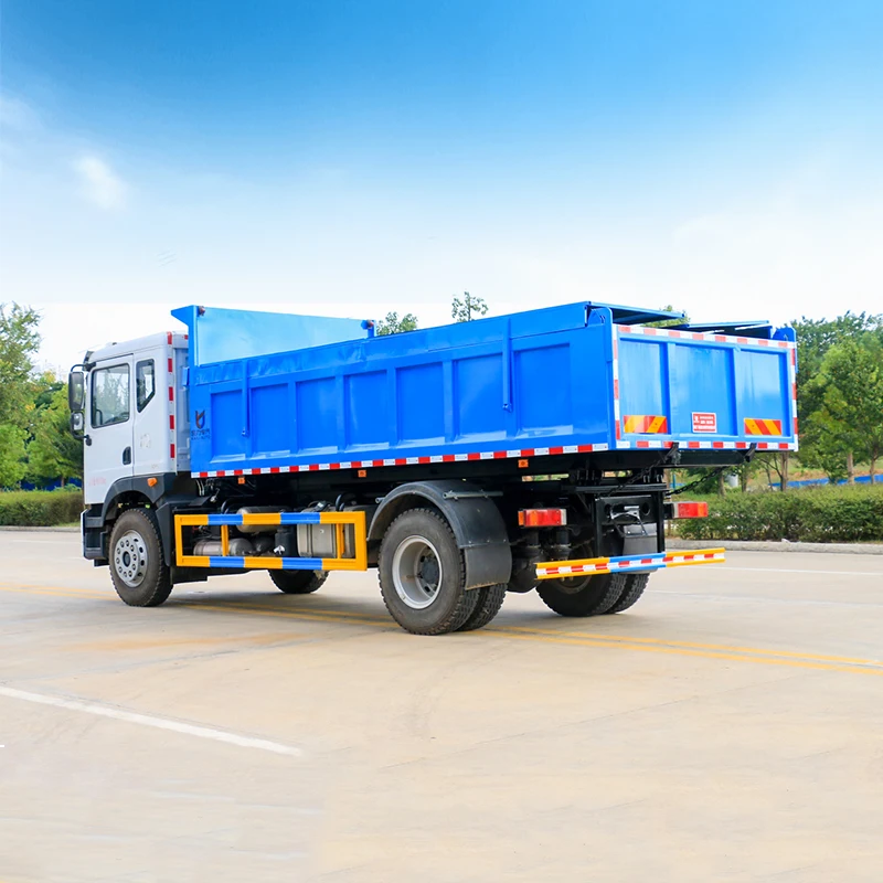 DFAC 4*2 Diesel Manual Dump Truck New Condition Sludge Transport Vehicle for Construction Materials Euro 5 Emission Standard