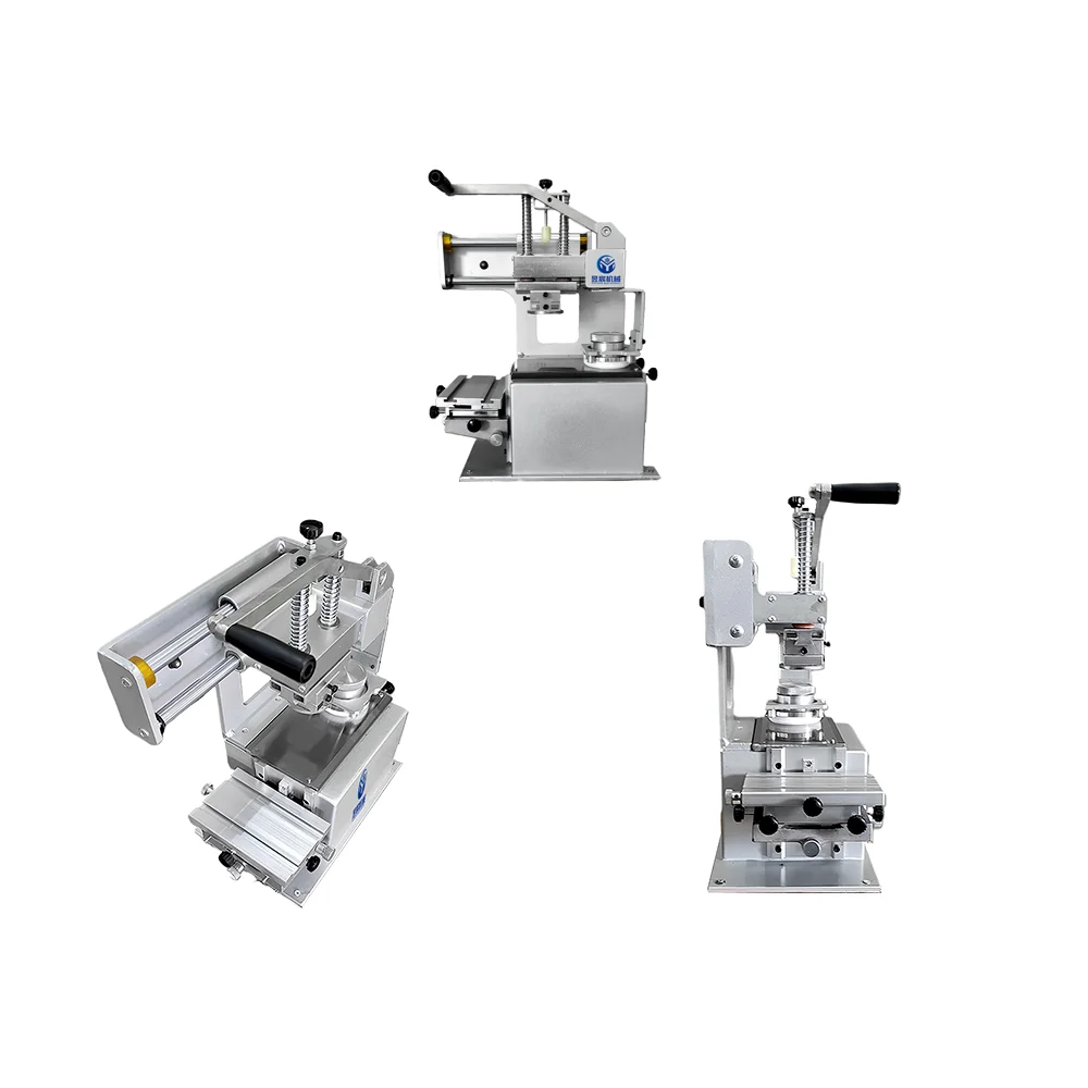Stable Automatic Grade Manual Platform Pad Printer New Condition Screen Printer Paper Label Easy Operation Core Bearing