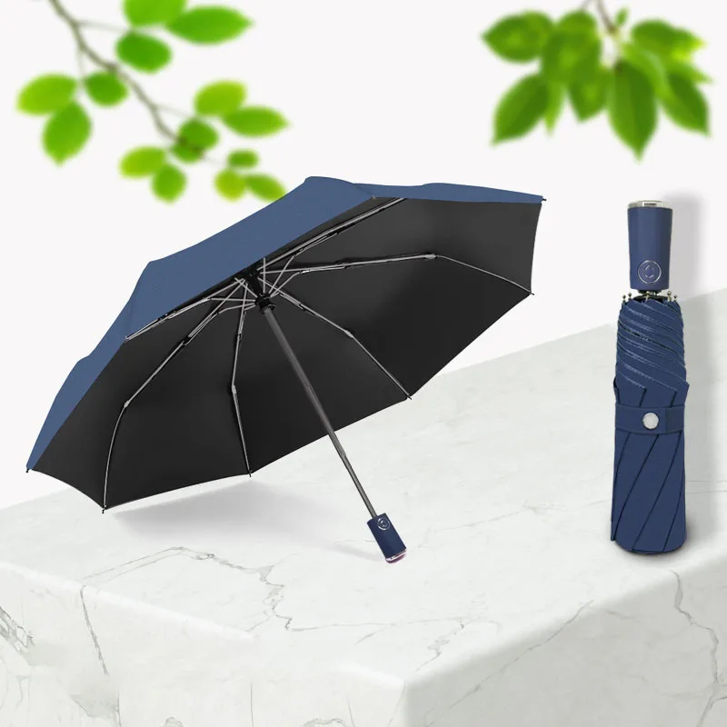 paraguas  umbrella automatic  for the rain 5 folding umbrella with logo manual control