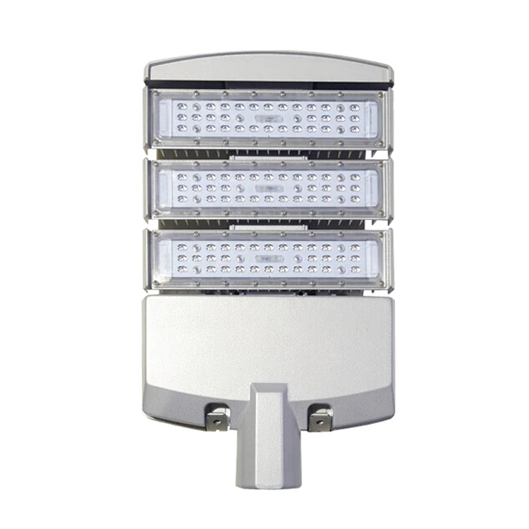 High Quality Aluminum IP65 100W 150W 200W Modular LED Street Light with Automatic Smart Control System