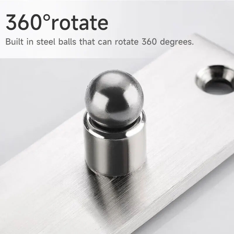 Factory Up-Down Shaft Stainless Steel 360 Degree Rotating Furniture Hinges Wooden Door Gate Pivot Hinge