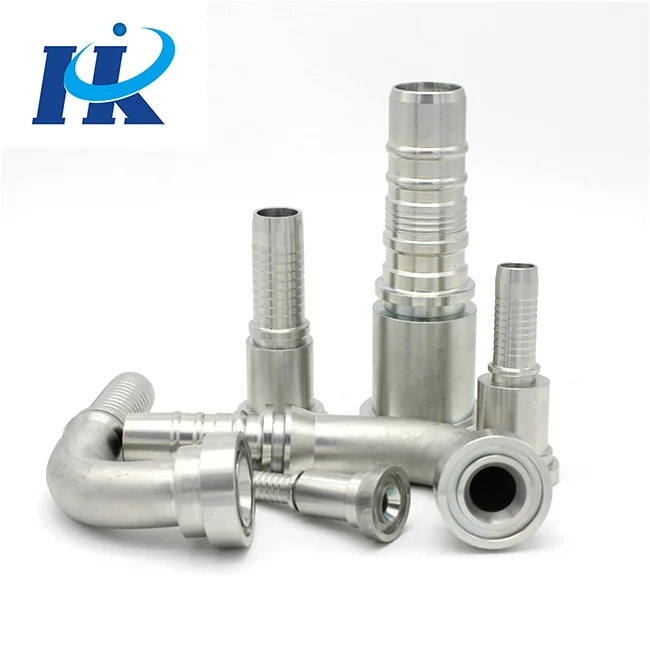 87311 Hydraulic Hose End Fittings Forged Flange Hose Crimping Fittings Interlock Hydraulic Hose Flange