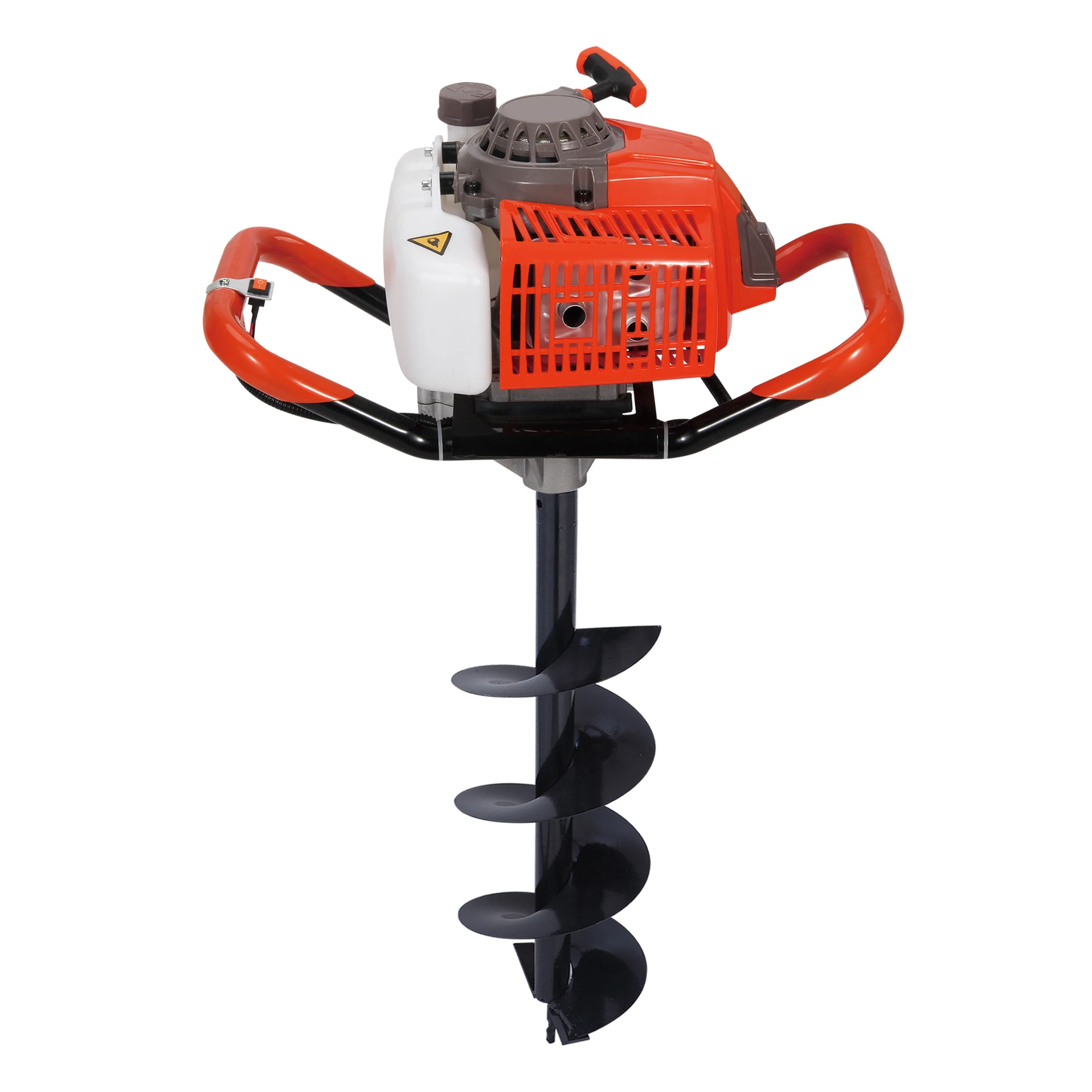 CE 52cc garden multi size rotary soil ice earth drill gasoline power digger earth auger