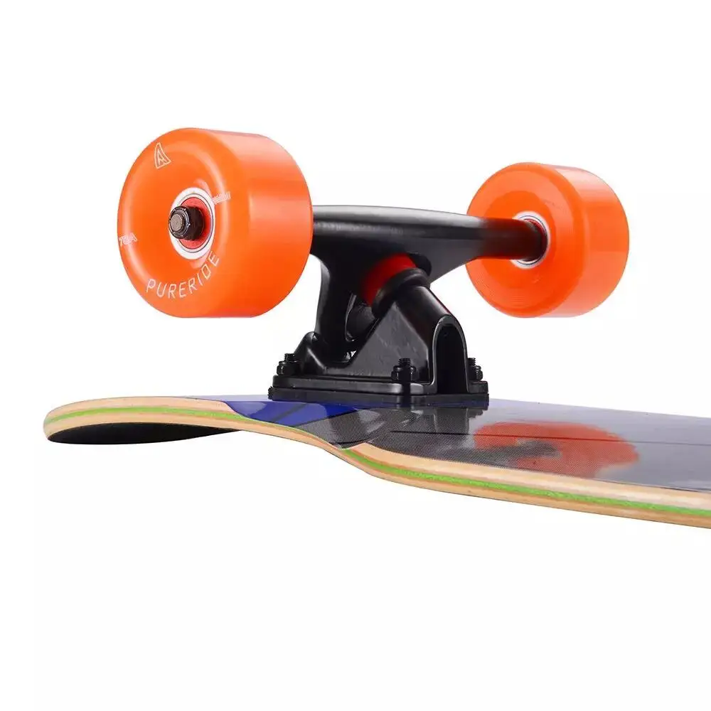 Funshion  44 Inch 46 inch Canadian/China northeast 8 ply Maple freestyle  Dancing Longboard  for girls