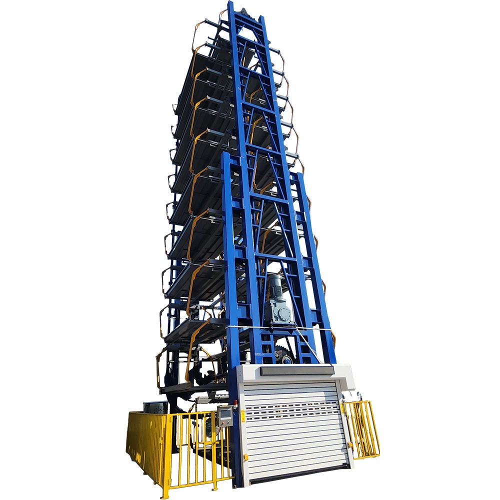 Most Popular In 2024 Four story Vertical Circulation Parking Lot