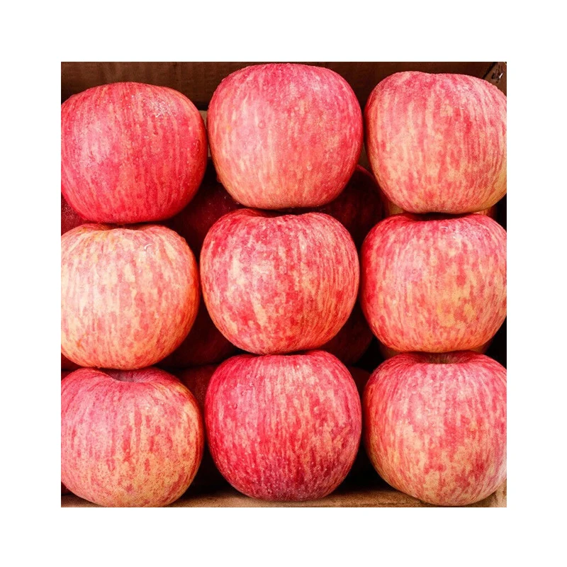 Новое поступление 2021 зрелые привлекательные и вкусные свежие красные яблоки fuji