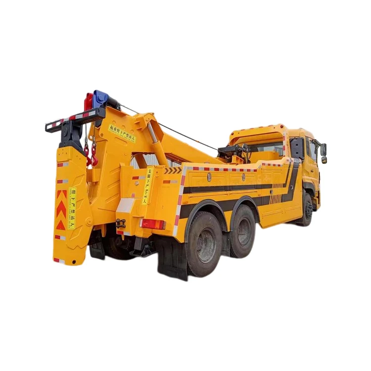 2024 Dongfeng 6x4 Heavy Duty Wrecker Truck Emergency Road Rescue Tow  Vehicle For Sale
