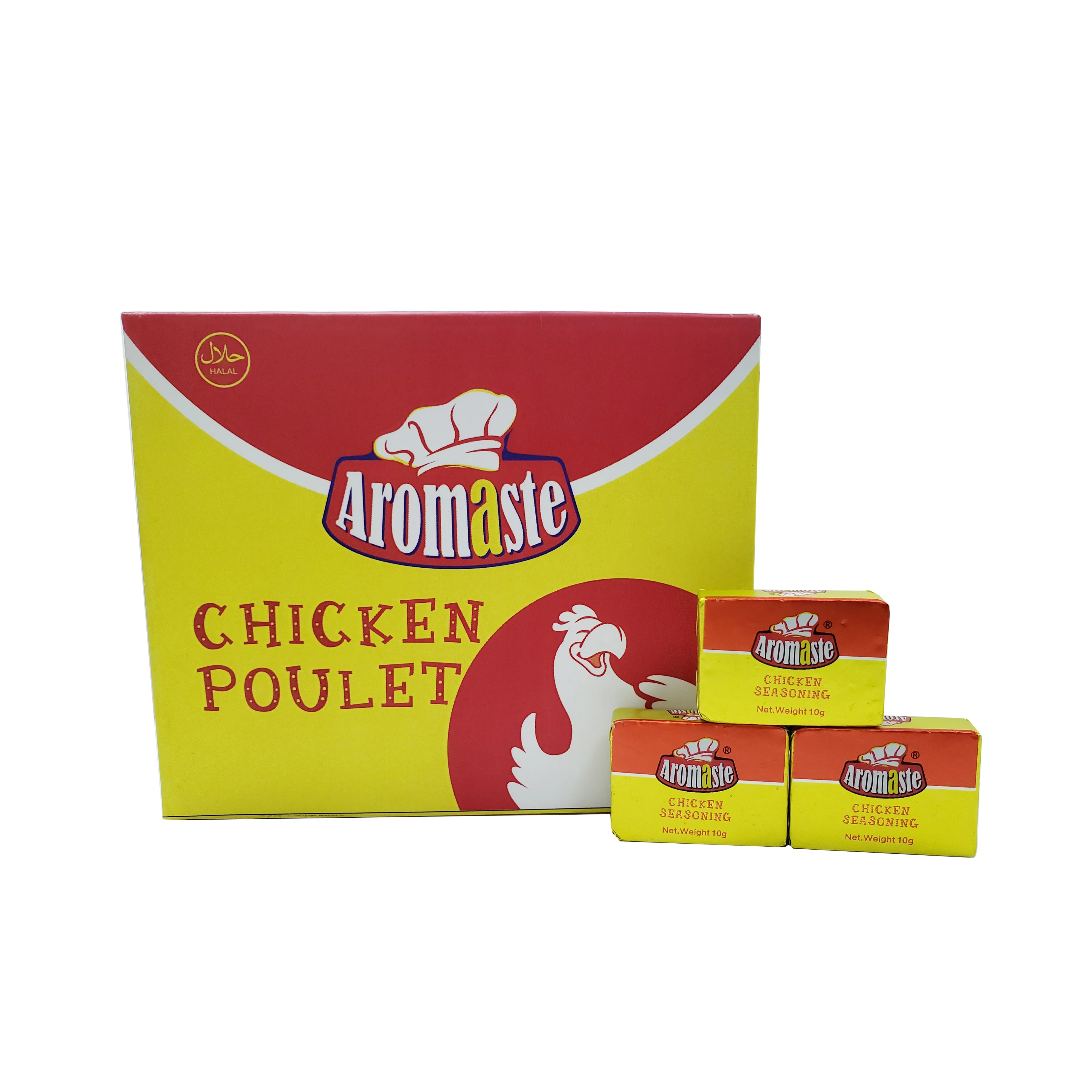 China manufacture supply 4g/10g chicken seasoning cube steak