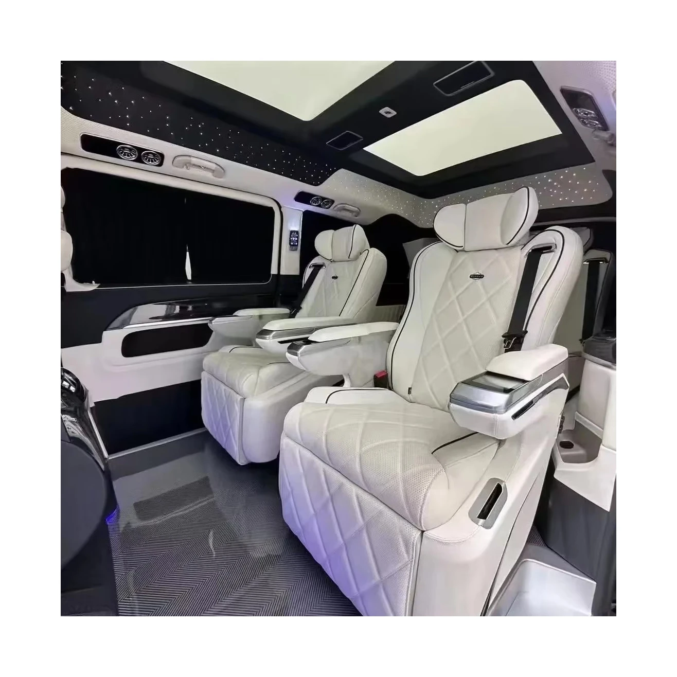 Best Quality Car Seat With Electric Swiveling electric alphard vip luxury van captain seat for Vehicles Van Mpv Limousine Rv