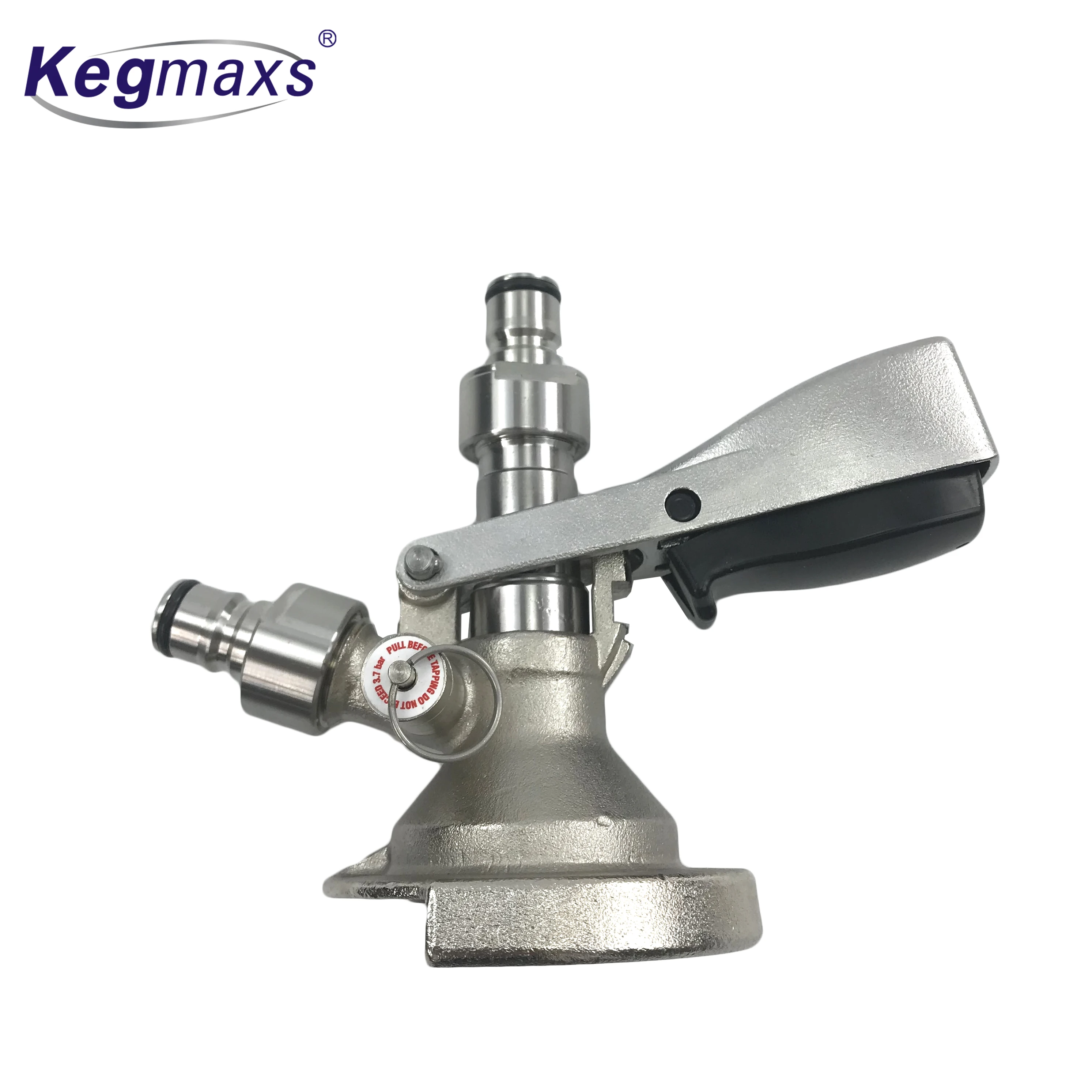 Kegmaxs GoodQuality A Type Coupler with PRV for Homebrew Beer Dispenser Corny Keg Drip Tray Cleaning Keg Malt Mill Ball Lock Keg