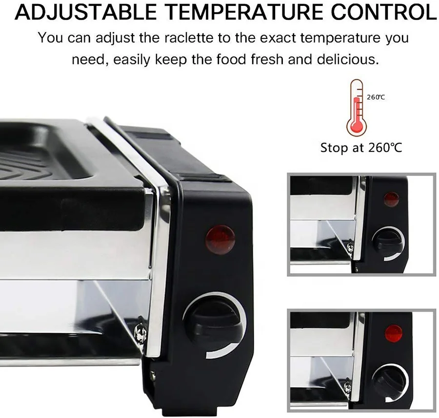 Портативный гриль для барбекю, Электрический мини-гриль для барбекю с антипригарным покрытием