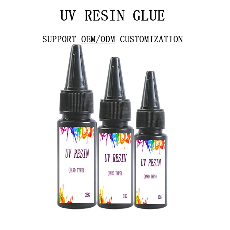 No Yellowing Curable Crystal Clear Ultraviolet New Handheld Led Light Hard Uv Resin Glue
