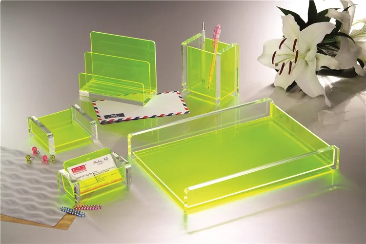 acrylic stationery set
