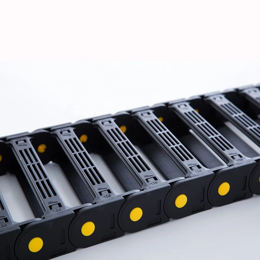 various size plastic cableveyor Cable carrier chain supplier CNC parts cable bearer