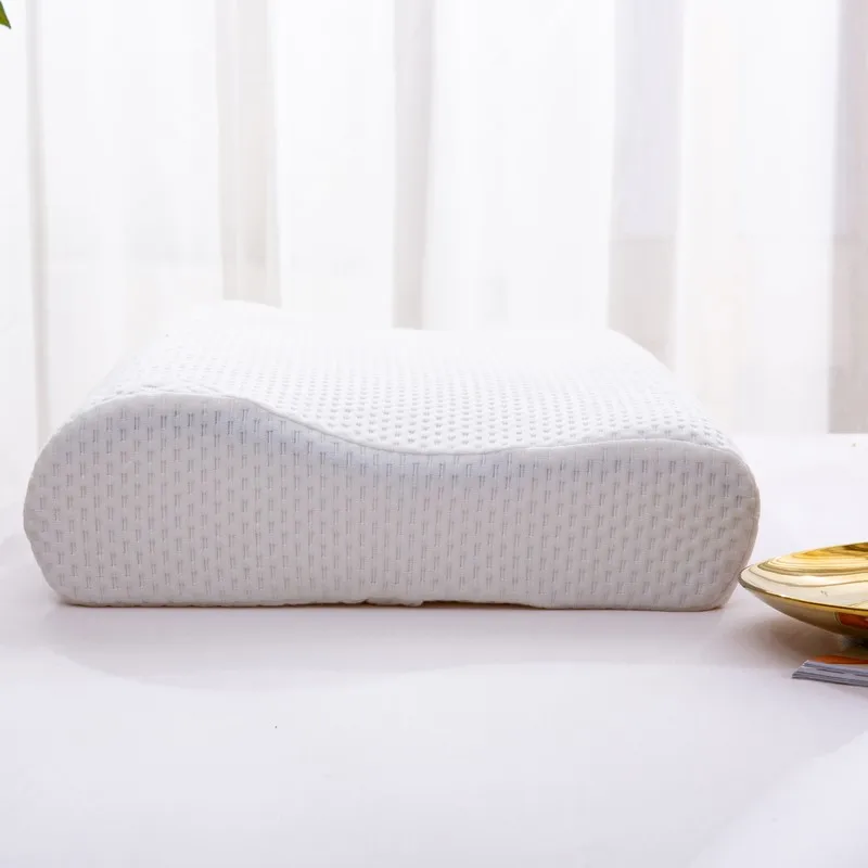 Deep Sleeping Cool Refreshing Slow Rebound Gel Memory Foam Contour Pillow