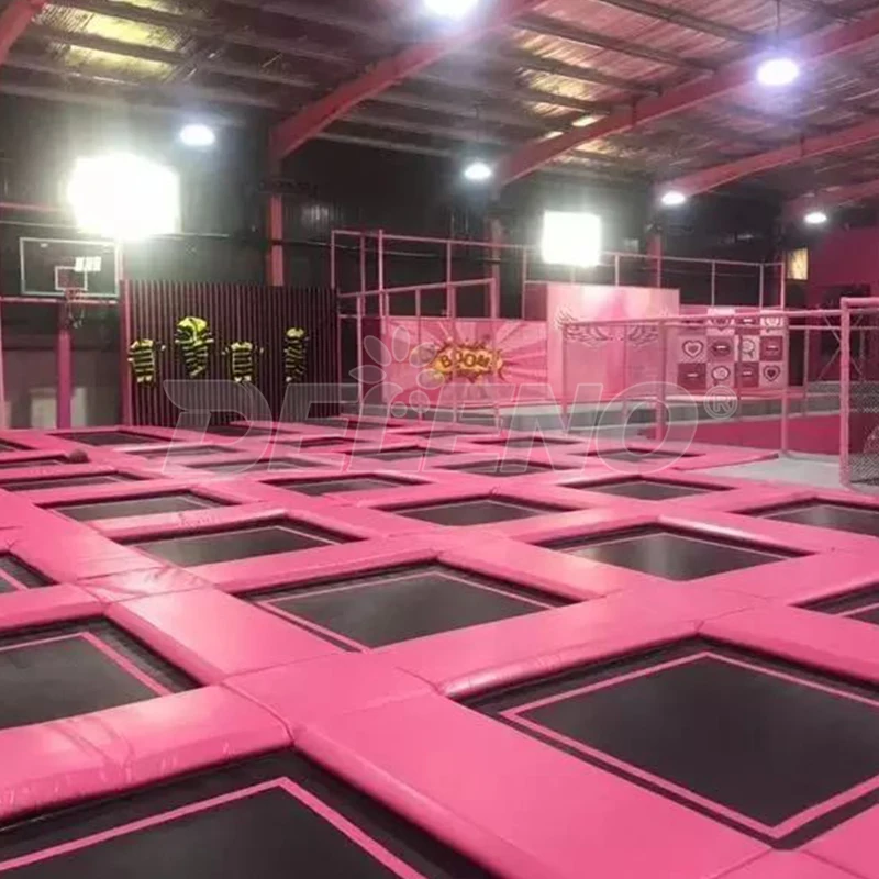 Hot Selling 14ft Professional Trampoline for Kids and Adults Durable Indoor Sports Equipment Unisex Polypropylene Material