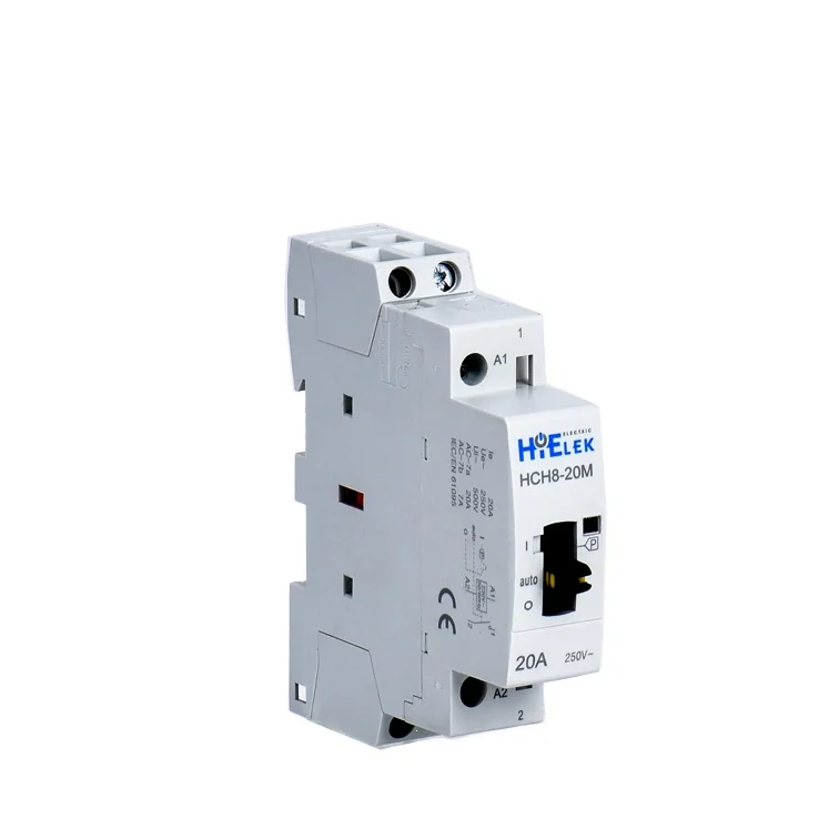 HiELEK 1 нормальное открытие, энергосберегающая горячая Распродажа на рынке Ближнего Востока, ручной модульный контактор 25 А AC 110 В катушка