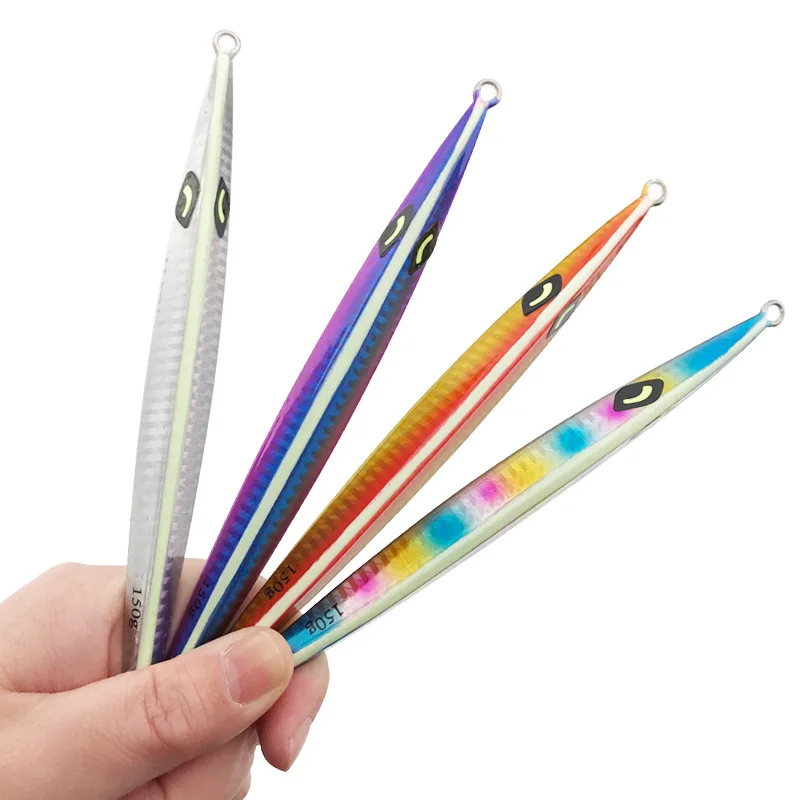 
Manufacture directly sale OEM metal jig lead slow pitch jigging lure 150g- 300g fishing lure for deep sea 