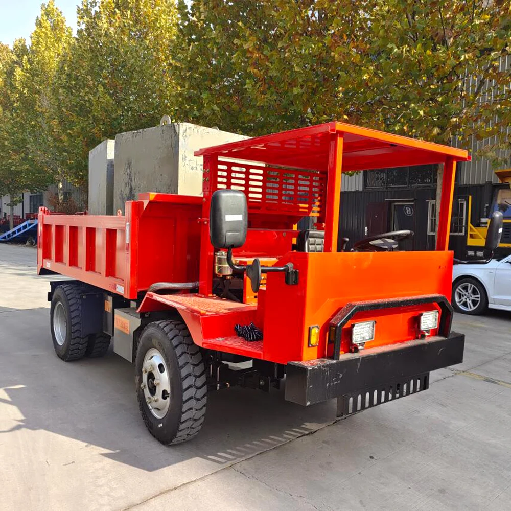 High Horsepower 4x4 Dump Trucks with 3 Ton 6 Ton Capacity Option 4x4 Trucks High Horsepower Trucks