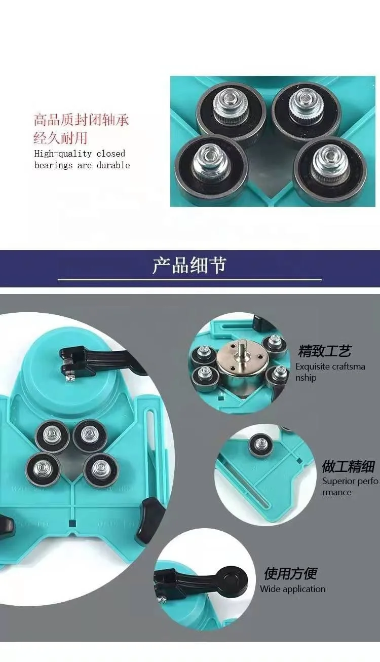 Ceramic tile opening locator Ceramic Hole Saw Openings Locator Adjustable Positioner