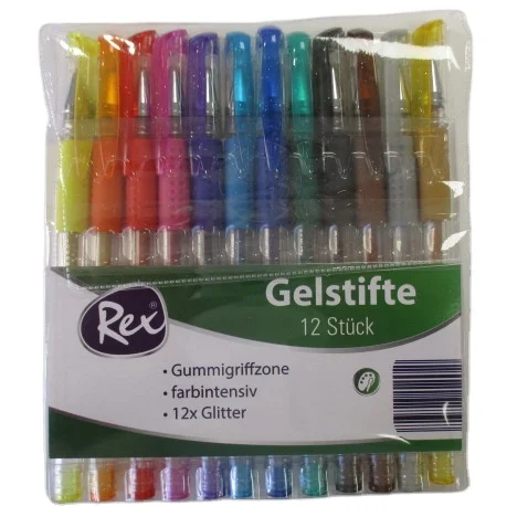 12 pcs gel pen set