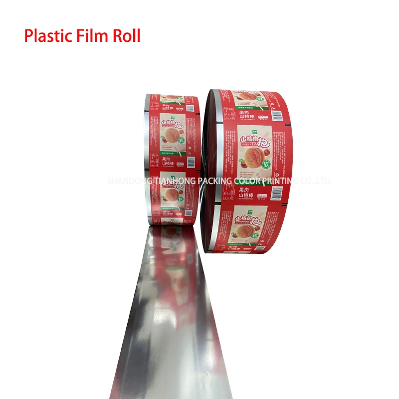 Пользовательская печатная пищевая фольга матовая упаковка pe pvc рулон упаковки ламинирующая пленка