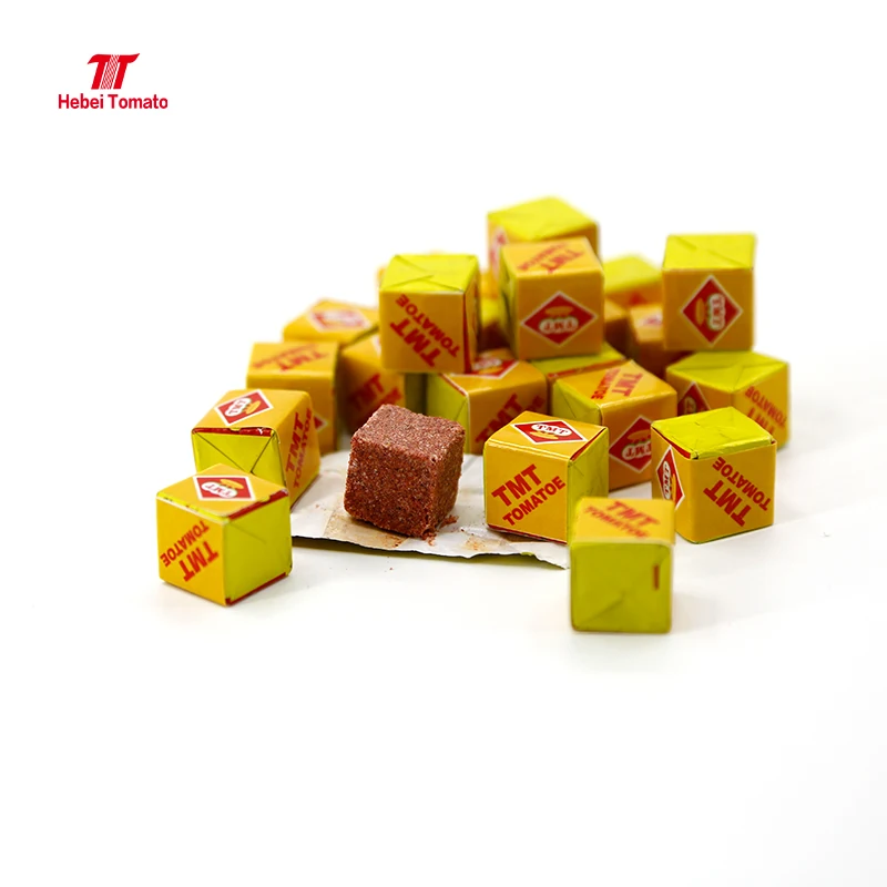 Halal Mixed spices and seasonings bouillon cubes with Lotus brand 4/5/10/12g packaging