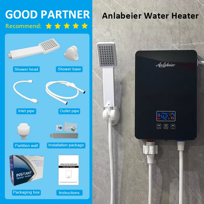 bathroom hot kitchen 110wats electric step boiler instant electric bath tub water heater