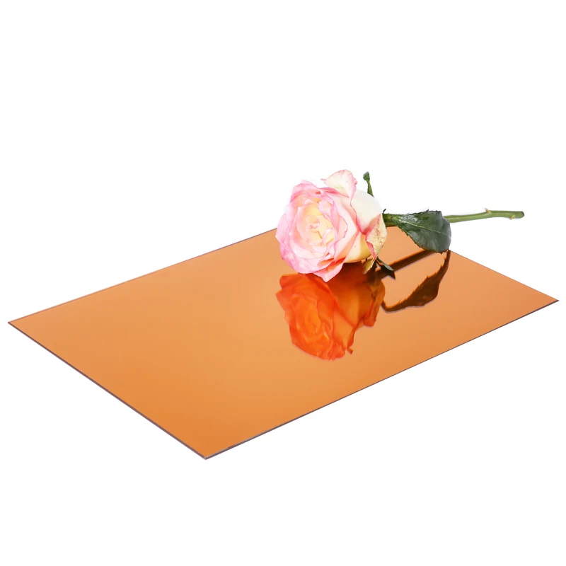 2mm Laser Cutting High Reflective Unbreakable Glass Mirror Wall Decorative Mirror