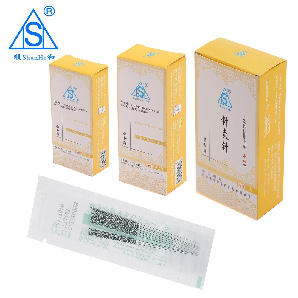 Chinese sterile spring handle acupuncture needles of all size