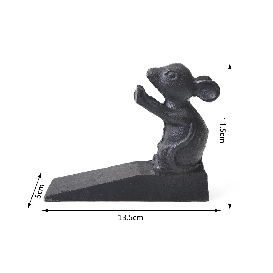 Cast iron wrought iron ornaments windproof door plugs door stoppers anti-collision doors stoppers