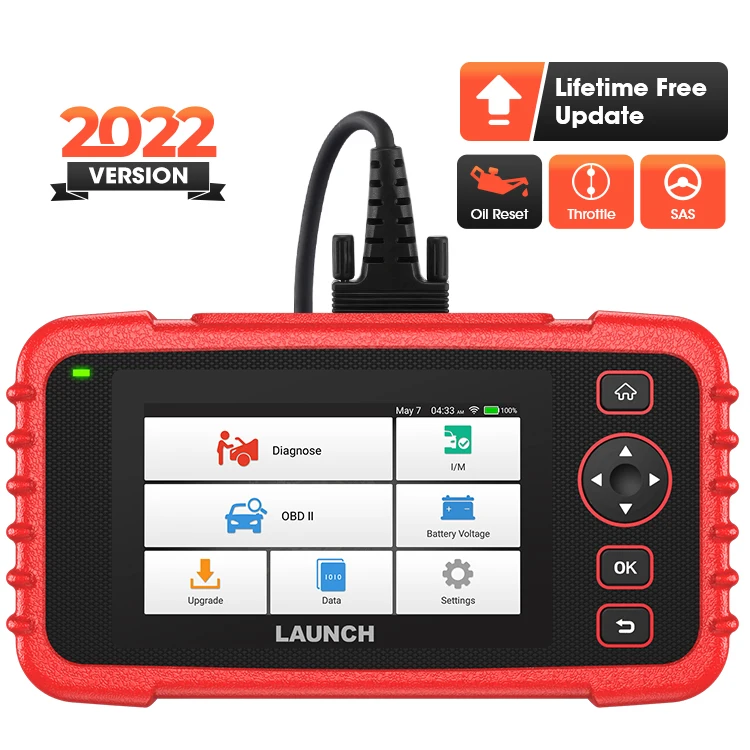 LAUNCH CRP123X OBD2 Scanner Professional Automotive Code Reader for Engine Transmission ABS SRS Diagnostics tools