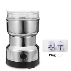 Electric Spice and Coffee Grinder Stainless Steel  Beans Grinding Machine for Kitchen Electric Coffee Grinder