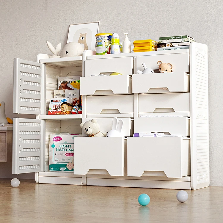 Storage Classification Toy Organizers And Storage Oyuncak Dolab Plastic Cabinet Children Clothes Cabinets Storage Cabinet Toy