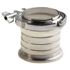 Heavy Duty Tri-Clamp Double Hinge Stainless Steel Clamp Fitting