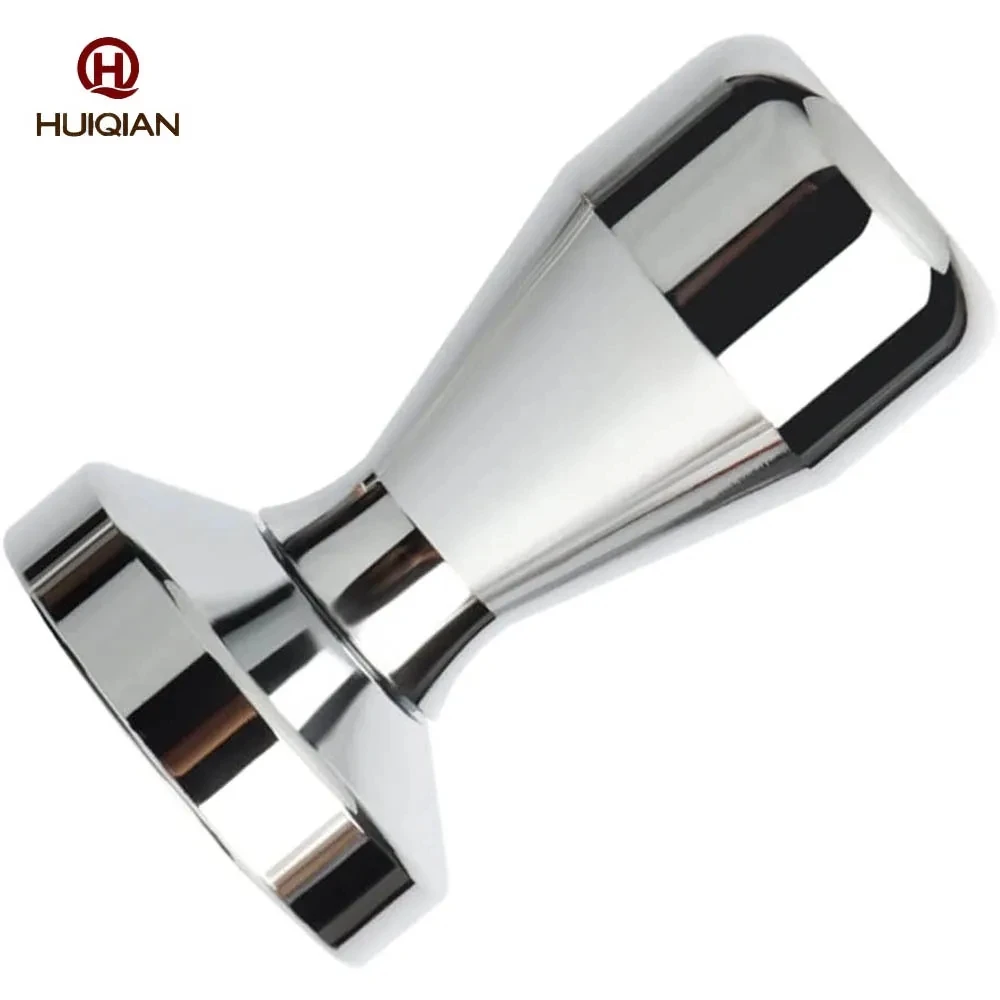 Coffee Powder Bean Press Hammer Stainless Steel Flat Base Stainless Steel Coffee Tamper with Handle Coffee Tamper