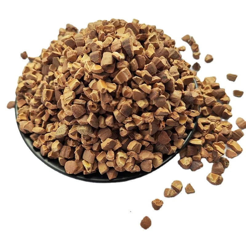 Polishing Filtration Abrasive Walnut Shell Broken Particles Crushed Grits Sand Walnut Shell