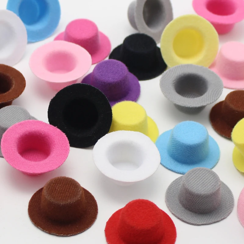 Random  6pcs/Bag  40/70mm DIY Sewing Garment Clothing Headwear Accessories  Hat Shape  Craft