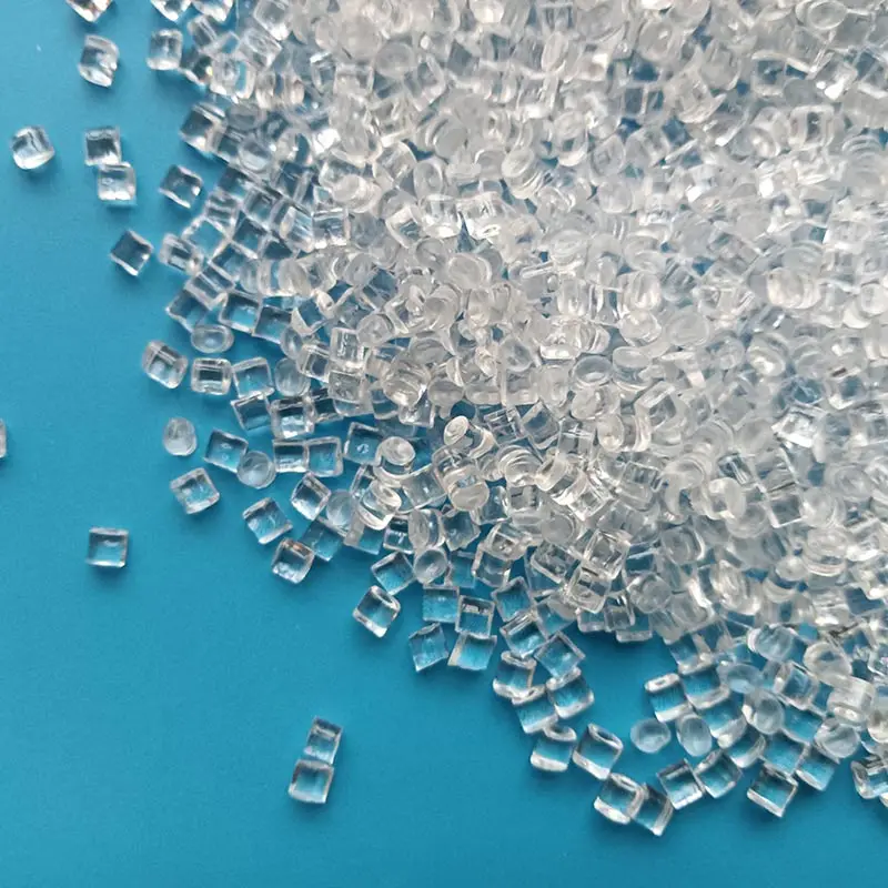 GRS certified chemical recycling regenerated matting PET bottle grade chip spinning grade used for textile fiber PET resin