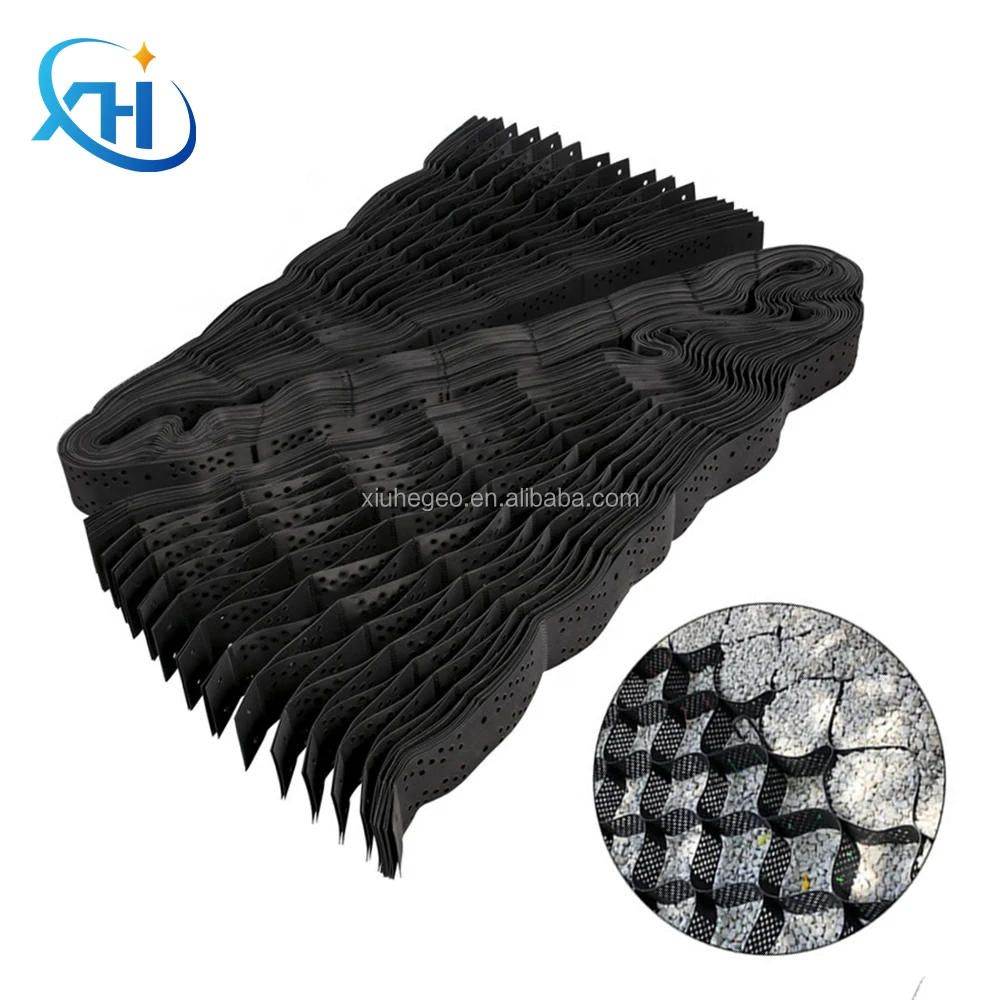 HDPE Geocell Honeycomb Cell for Foundation Construction Intense Street Load Support Gravel Filling Geo Cell
