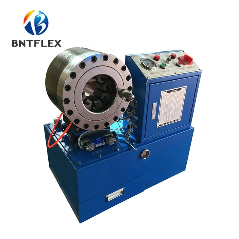 Free shipping DDP service Germany Finn power 2 Inch 38mm 64mm BNT68 cable hydraulic hose crimping machine for sale Philippines