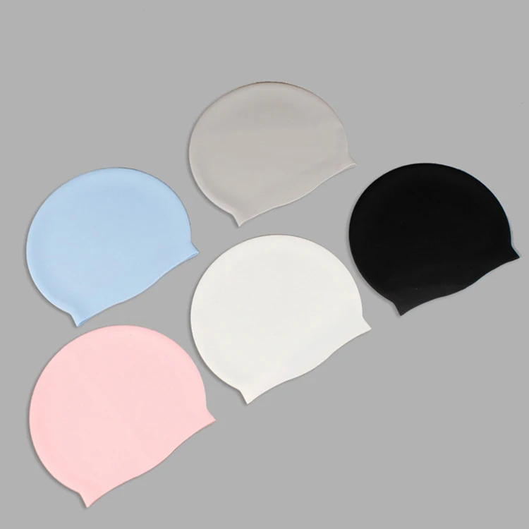 Оригинальный логотип Smoothskin, дышащая водонепроницаемая большая Плавательная шапочка для женщин и взрослых, 100% силиконовые детские шапочки для плавания