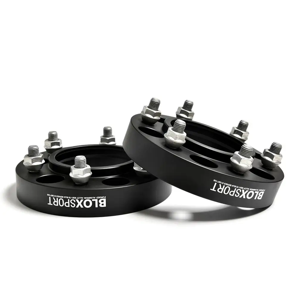 BLOXSPORT 6x139.7 / 6x5.5' Forged Wheel Spacer Black Anodized for Toyota Land Cruiser