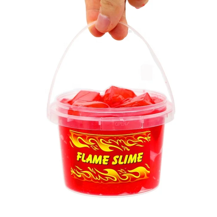 DIY Colored Clay Crystal Clay Set Decompression Toy Toys For Children Cherry  fluffy slime