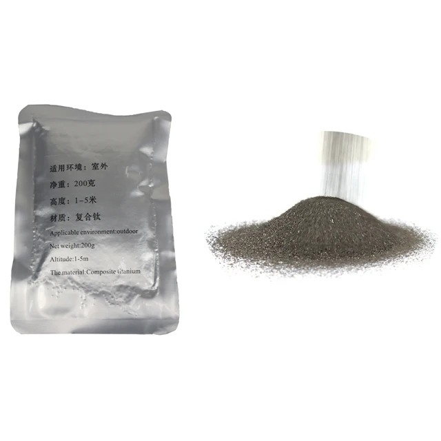 200 г холодная искровая машина порошковый композитный Ti крытый открытый холодный искровой порошок